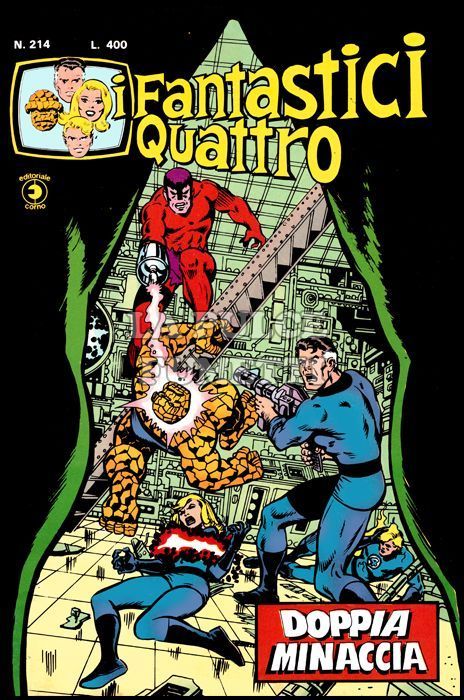 FANTASTICI QUATTRO #   214: DOPPIA MINACCIA